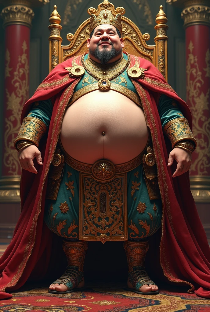 the king with big penis