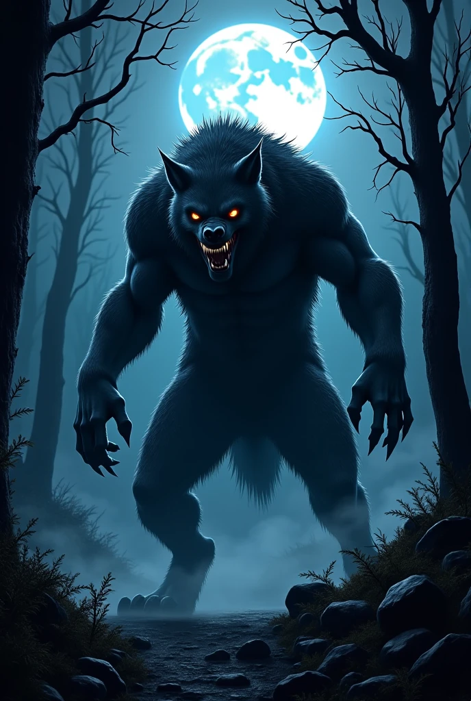 transformation d'un loup garou