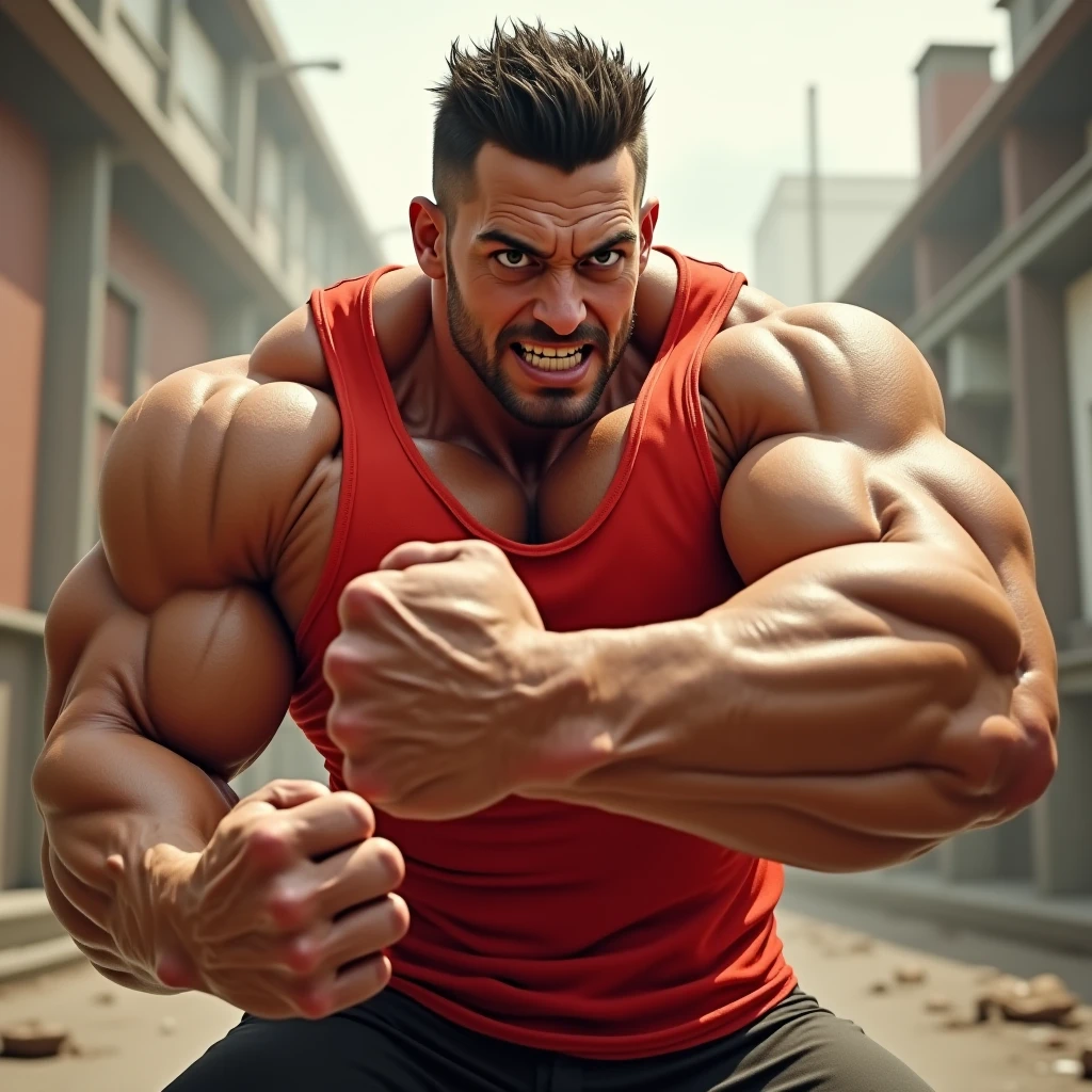 Marble statue of a very angry man screaming, toxic, Muscle, deus, mayor, epic realistic, desbotado, (((HDR))), hiperdetalhado, cinemactic, luzes quentes, detalhes intrincados, Muscle