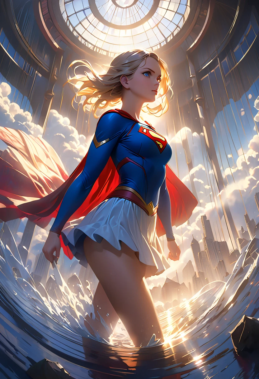 ((full body view)), (Supergirl amazingly flies through outer space), miniskirt, full suit, perfect ass, (full DC Comics superhero), outside, highlight your muscles and scars. The landscape is lush and mysterious, with galaxies all around you. The camera details everything... perfect ass, dynamic pose ((she has blonde hair, she has long hair)), perfect ass (she has a confident smile, heroic pose), (her attitude is fearless), (she has a personality arrogant). (best quality, 4k, 8k, high resolution, masterpiece: 1.2), ultra detailed, (realistic, photorealistic, photorealistic: 1.37), intricate details, vivid colors, sharp focus, professional, artwork by Dave McKean, surrealism touch oil, oil painting style, portrait, woman, beautiful detailed eyes, beautiful detailed lips, dreamy atmosphere, shadow play, soft lighting, fun pose, dark tones, ethereal background, fantasy elements, texture, layered composition , {{{,nsfw,speech bubble,sexy nude, {{{,{nsfw, sex sex sex,,sketch}}}, ,}}}, art inspired by Bill Sienkiewicz and Dave McKean
