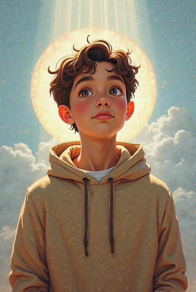8K, show the young dreamer, looking determined and hopeful, gazing at the stars, by sarah taylor, trending, digital painting, realistic, photorealistic, digital art, full body