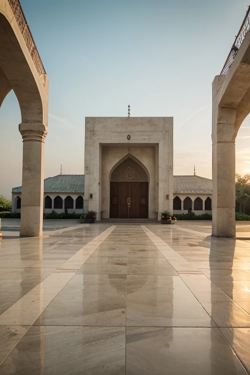 *Darul Uloom Design*
- Main Building:
- Rectangular shape with a central courtyard
- Arches and domes inspired by Islamic architecture
- Minaret (tower) for calling prayers
- Classrooms:
- Surrounding the courtyard, with arches and columns
- Simple, functional design for learning
- Library:
- Adjacent to the main building, with a separate entrance
- Shelves for books, study tables, and a reading area
- Mosque:
- Separate building or a designated area within the main building
- Mihrab (prayer niche), minbar (pulpit), and a spacious prayer hall
- Hostel (optional):
- Separate building for student accommodation
- Simple rooms with basic amenities