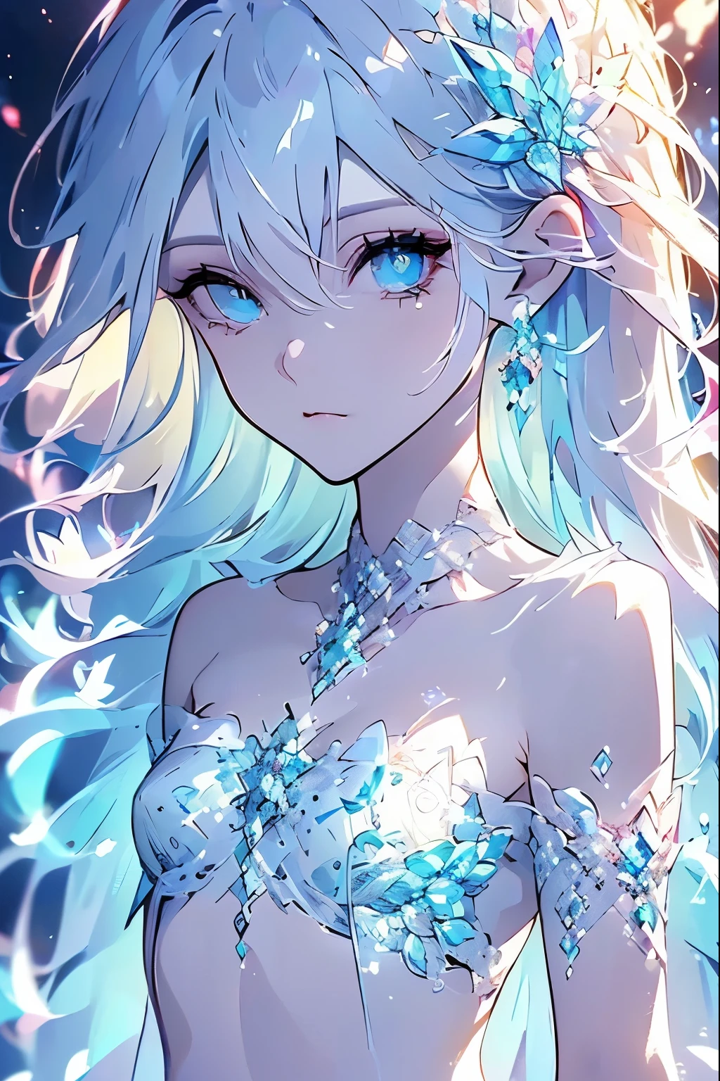 (   high quality :1.4), (   masterpiece:1.3), ( very good:1.2), 
((    delicate eye description   :2.0)), 
{  Daytime Lens Light Halo |   Movie Poster   | Mottled Sun Light  :1.0}, 
( cente   red portrait :1.1), ( close up:1.0), (negative space:1.6),
( floating colo   red elements :1.0) {
    wind|water   magic  |墨water|water|ice|fire|fire|lightning|  Spider Web  |rock|sand|粒child|sparkles|Blood
},
( many colo   red objects :1.0) {
    Soap Bubbles|cloud|thorns|peak|vines|trend|spiral|Almost    |  wing  |Tattoo||    octahedral    
},
(    floating elements    :1.0) {
    {    red |Green|   blue|water蓝色|Purple|Yellow|   black|  white|  grey|pInk water|orange color|} 
    {ribbon|feather|粒child||Droplets| snowflake|Softball }
},
({water|ice|fire|fire|wind|water|Earth|    stone    |space|music|Sonic|   vortex phenomenon   } {  magic  |  wing  }:1.1),
({Light Tracing, 发Light|  colo   red skin  , Light, Caustics|night, dark theme|   Mystery, Weird|peaceful,   soft tones  }:1.2),
(rainbow:1.0), (  exquisite details shine :1.1),
({ethereal|Celestial Bodies|Exceed|child} theme:1.5)
    long hair ， Kirito   ，Big Chest(d), Chest,  dark hair ,    My System   