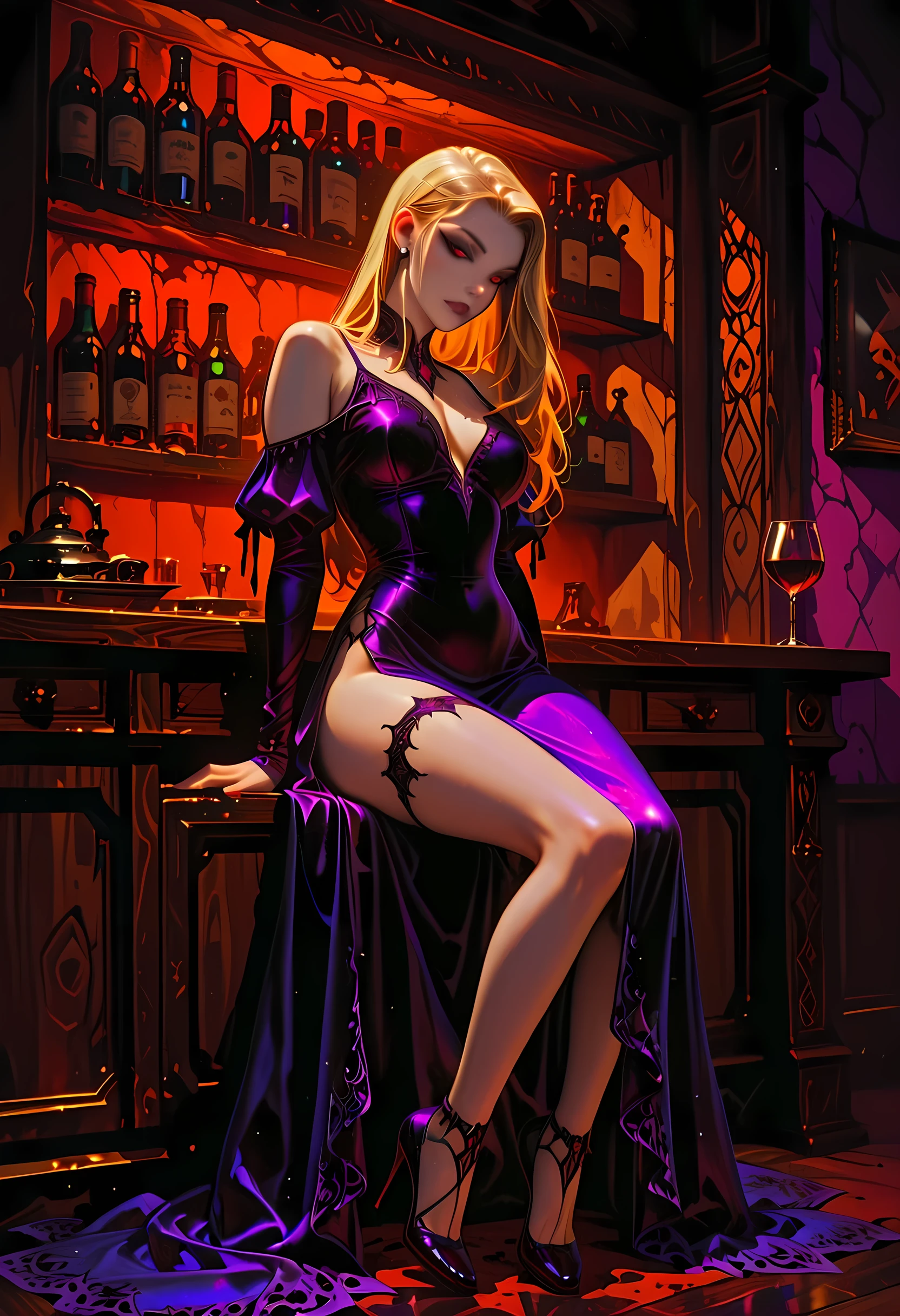 Artgerm (Stanley Lau) Style, Retro-vintage aesthetic, best quality, 16k, crazy resolution, UHD, ultra-detailed, detailed eyes, detailed skin, detailed hair, detailed face, detailed fabric, detailed texture , (1 beautiful young woman, alone: 1.1), elf (elf girl), orion girl from star trek ((Sharon Tate (The Fearless Vampire Killers)), full green skin, realistic skin texture, green skin, hair fringe, long pale-blond hair, blond-silver hair, pointed ears, ornament hair), natural breasts, (sideboob:1.2), jewelry, (pleasure eyes look), cowboy shot, V-shaped real eyes, ((hourglass shape)), hot naked, (Blurred in vibrant cinematic light), warm atmosphere, Show all, ultra-detailed, fine details, nude, hot waist, (proportional) hot hips, thick thighs, Natural Color Lip, face with expression of pleasure and tiredness , different sex (being fucked) poses at different angles, gothic dark bedroom with cinematic lights (blurred background)、20 years old、dream atmosphere