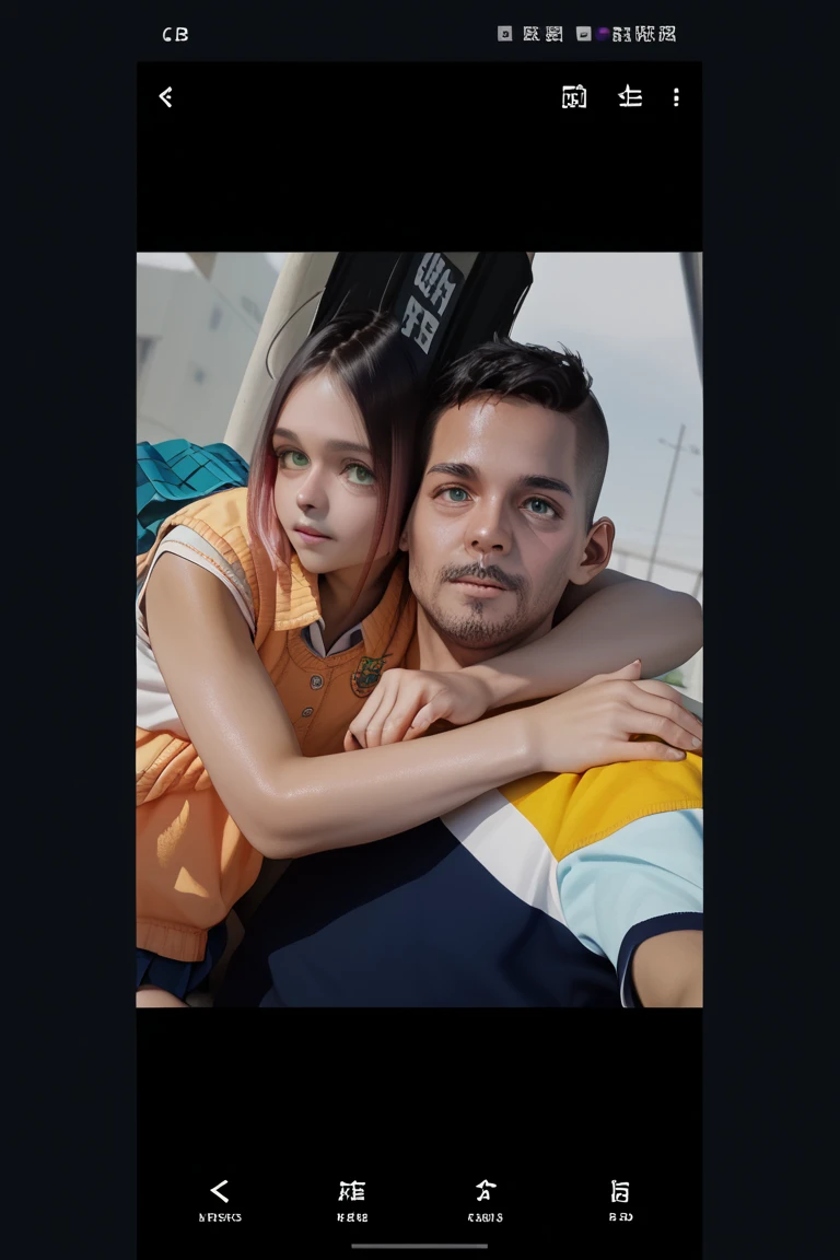 there is a man and a woman sitting on a red chair, couple pose, charli bowater and artgeem, photorealistic content, casual pose, sakimichan and frank franzzeta, elegant pose, captured on canon eos r 6, hyper realistic content, smooth in _ the background, trending on cgstation, ruan jia and brom, realism artstyle
