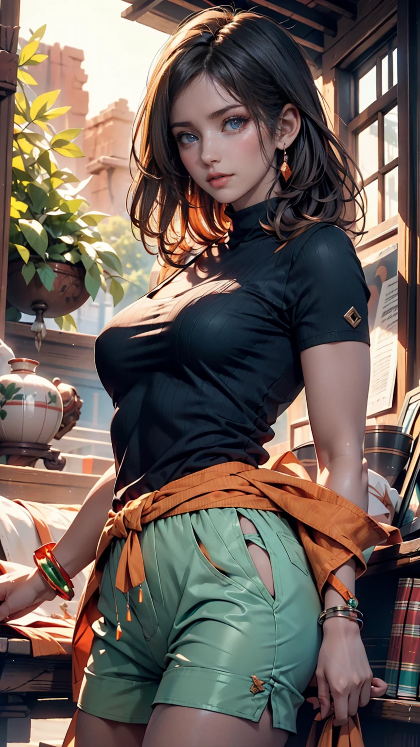 woman, ((Masterpiece, best quality)), detailed skin, highly detailed, cinematic lighting, ultra realistic, blush, looking at viewer in terror, anna, anna from frozen, scared and crying, princess, disney, brown hair, long hair, portrait, outdoor, snow, cleavage, large breasts, wide hips, full body view, tall, tied to a pole,
skirt, miniskirt, microskirt, black skirt, thighs, in bondage, hands tied up above her head