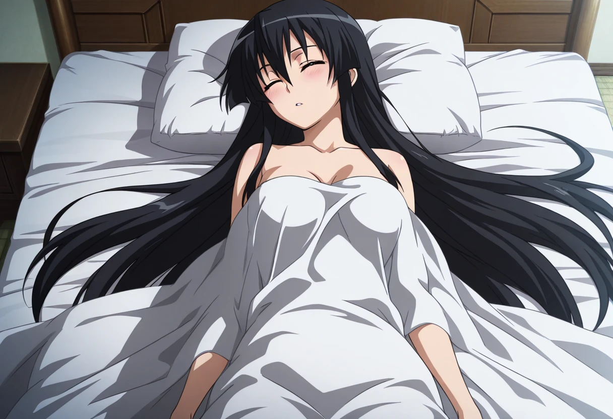 sauce_anime, ambient light,
1 girl , tall girl, arutoria pendoragon ,saber,, straight hair ,long hair, black hair, closed eyes, hair between eyes, perfect eyes ,wince ,frown, Perfect face, expressive eyes,
(show off breast), (undress open white dress shirt), detailed nipples, white panties, wet body,
indoors, bed, realistic bed room, (missionary position),virginal sex, yuri, lesbian sex, blush, (steam),
cowboy shot, looking at viewer, solo, dutch angle, small breast, pussy juice, open mouth, saliva ,