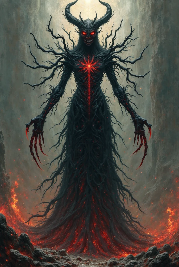 Dark fantasy、The Otherworldly Demon Realm、monster、Dark atmosphere、Dense forest、thorn forest、Creepy、Damp、Unlucky、ＢＡＤＥＮＤ、There is no salvation、Insanity、darkness、evil、Blood、Darkness、war、Plunder、Witch Hunt、torture、famine、Disease、corruption