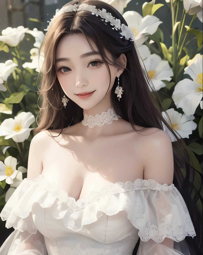very cute and beautiful girl,White frilly sundress with fine lace,(Very beautiful face and eyes:1.2),smile Standing in the middle of a sunflower field,Beautiful summer sky,
Mid Shot,(smile),Black Hair,Dynamic pose,Leg Details,
(highest quality,masterpiece:1.2),Absurd,High resolution,Very detailedな,Very detailed,32k,8k resolution,
Intricate details,Movie Scenes,Detailed Background,alone,Dynamic Angle,
alone,Hair blowing in the wind,
