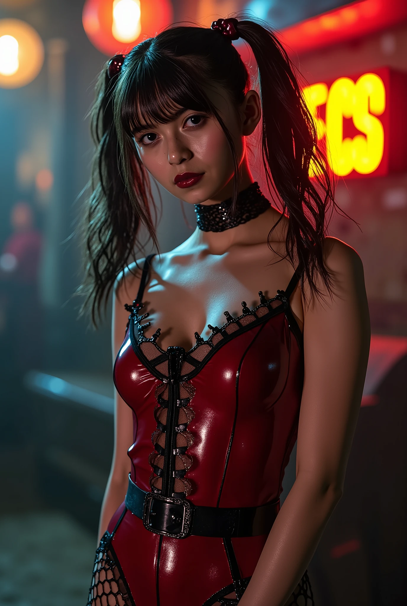 Devil girl bondage