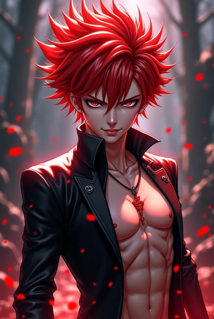 Woman, Ryomen Sukuna, high qualiy, lighting, anger smoke