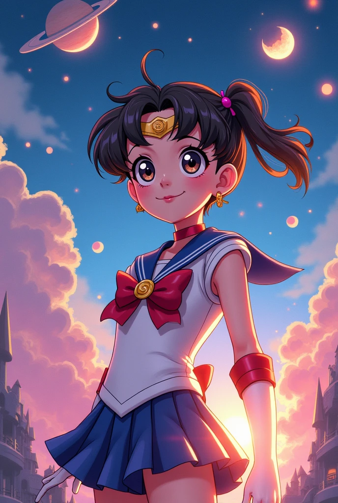 Sailor Moon Mercury、Punish me instead of the moon
