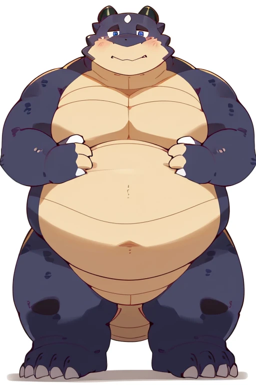 male, obesity,foot in the air,correct body proportions,overweight,big penis,erect,semen,ejaculate,Okidogi