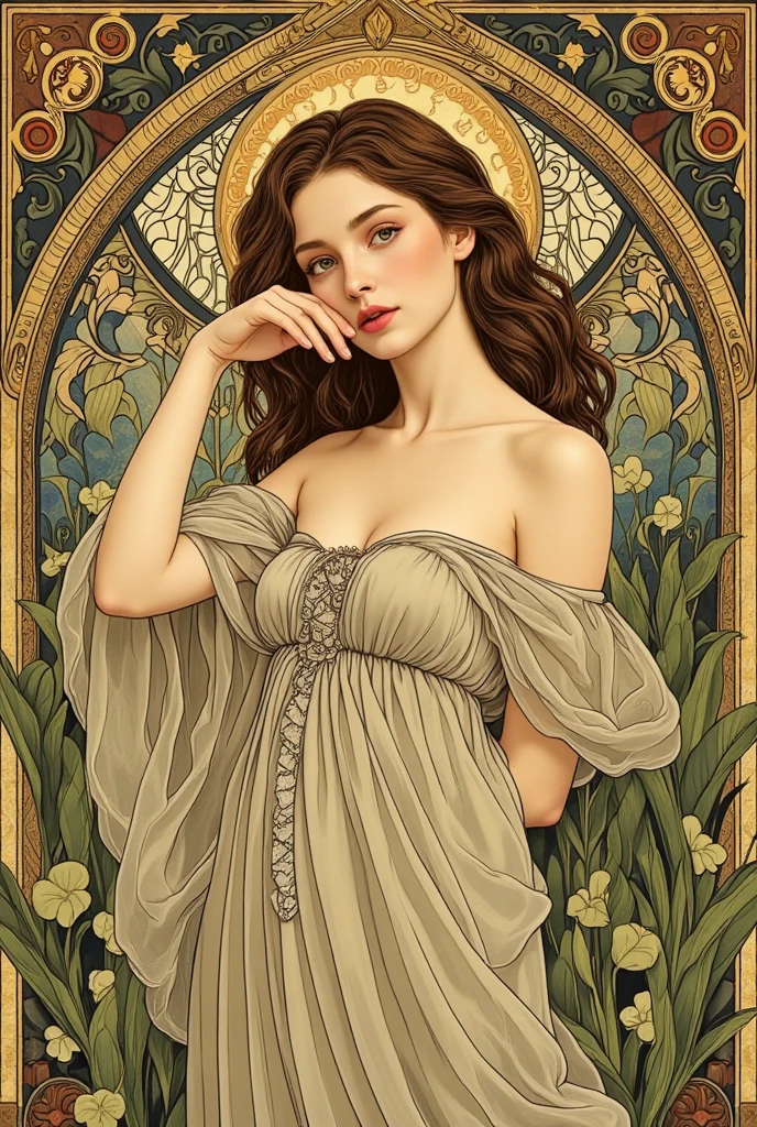 Mucha Style, actress poster