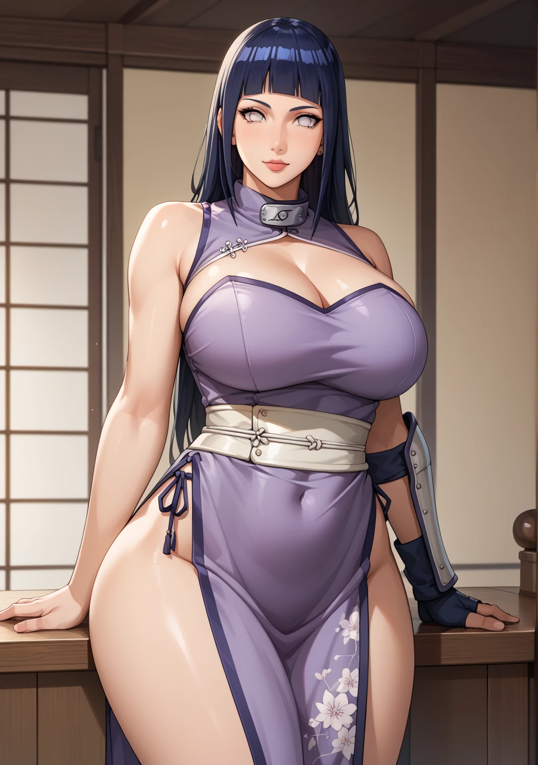 ,8K, Super detail, curate, Best quality, Masterpiece, high resolution ,1girl,huge tit, fit and muscular body,,,pinke hair,long hair,fox ears, hair ornament, earrings, purple eyes,bare shoulders, detached sleeves,wide sleeves, jewelry,sideboob,japanese clothes,,in school, in college,in the afternoon