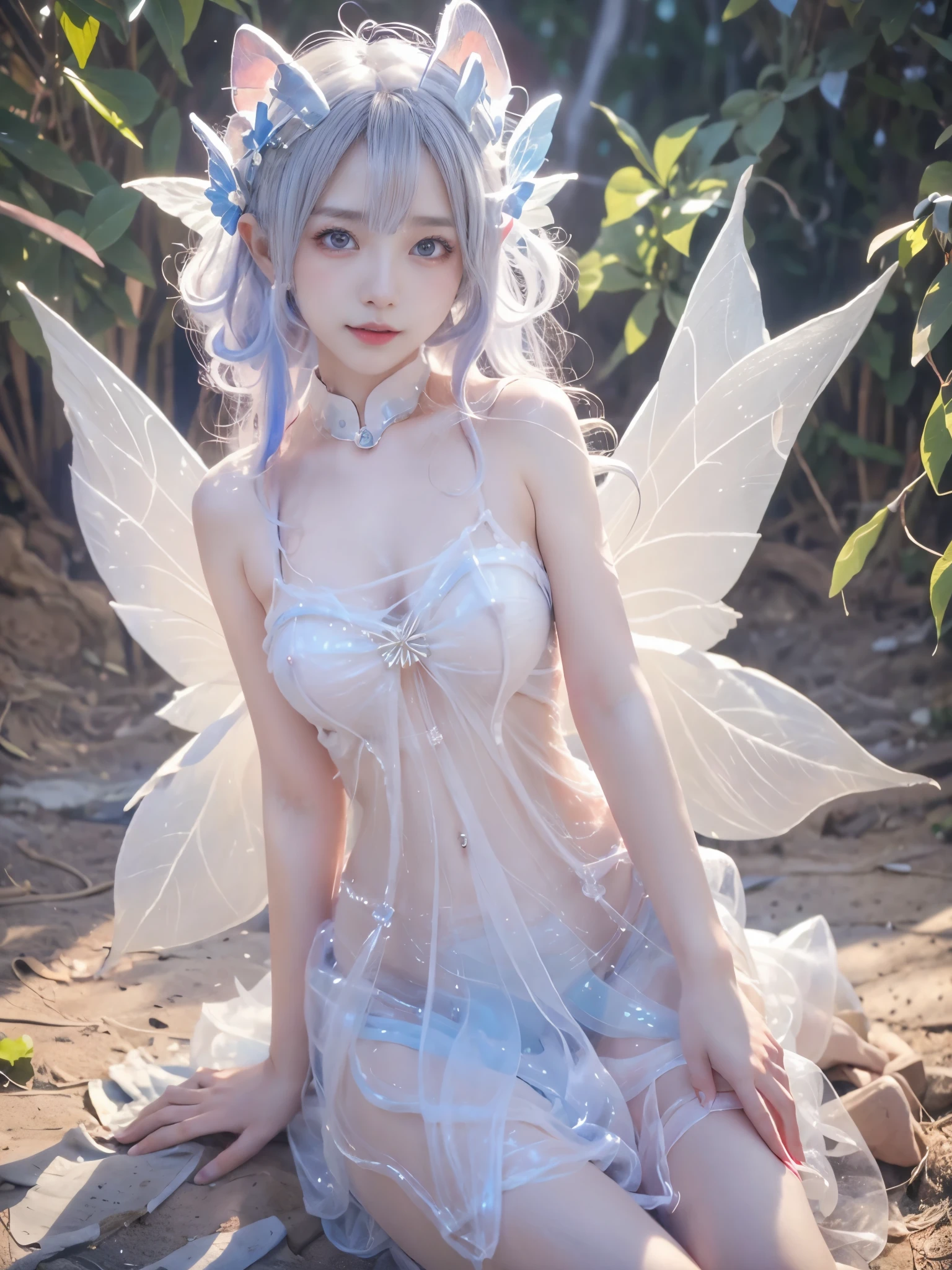 Flawless,((( from the top))),(((Octave shot ))),High Definition,volumetric lighting,fairy, butterfly_wingsgem,nude,plastic wrap,full body,wet,nipples, ruanyi0065, serious, And cute, , cute little lolly , very shy , Sexy Lift, , smooth white skin, , the eyes are very delicate things., delicate nose ,, fragile little ,(((light blue))),One of the pretty girls ,Cute girl ,, small round face ,(external),bare shoulders, bare waist ,The skin is smooth, soft, creamy