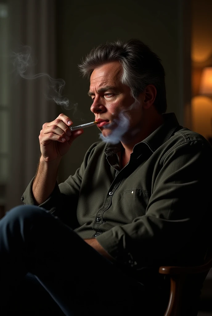 LEONARDO DI CAPRIO went in to smoke a joint