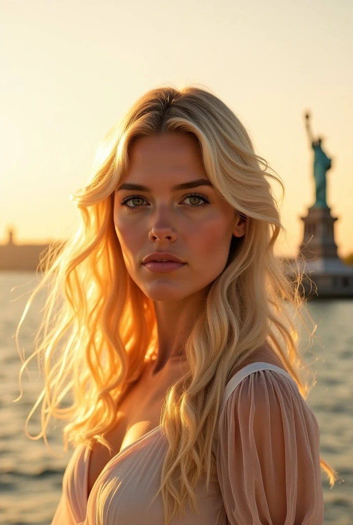 (Masterpiece. UHD. Photorealistic)(Low angle shot:1.4)(medium full shot).
1 ultra hot gorgeous European blonde woman. age 23. Blonde wet wavy hair. she's a playmate. subtle smile. flirts with the camera. Perfect sensual pose.(She wears a random color and random hibiscus pattern micro bikini:1.3),(in trevi fountain in rome:1.3), wet body, (in sunset light:1.2), BREAK perfect eyes, perfect hands, perfect body, perfect hair, perfect breast, hair behind ear, UHD, retina, masterpiece, accurate, anatomically correct, textured skin, super detail, high details, high quality, award winning.