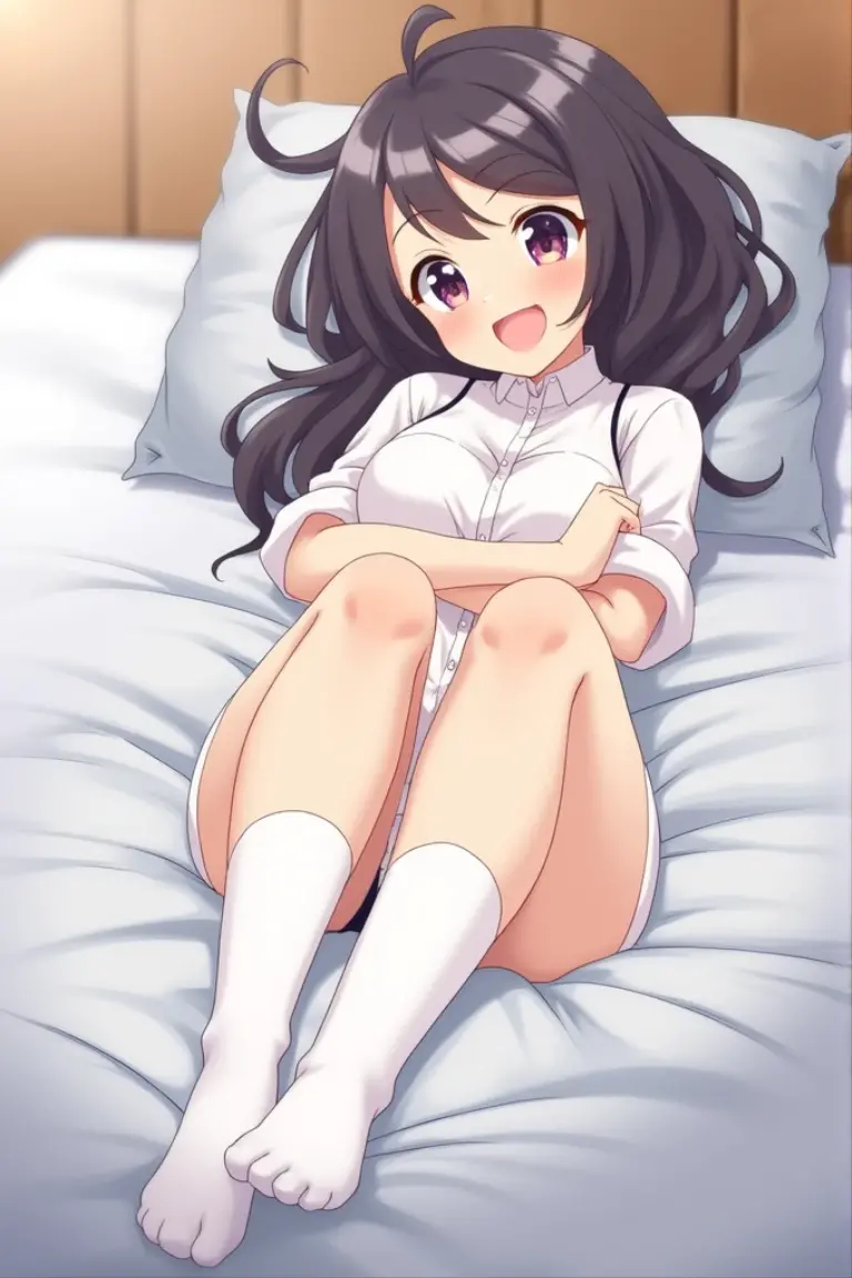 Hinata Hyuga innocent with short dress, perfect legs, upskirt cameltoe, high heels