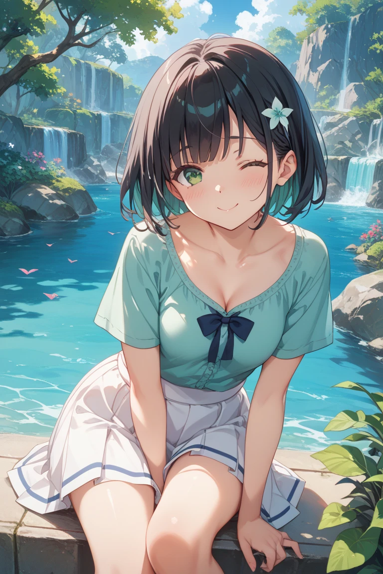 High resolution、A silver-haired girl drawn in the style of Japanese anime、Person sitting on a swim ring in an empty resort night pool々situation。(pinkの水着(､彼女は魅力的なpinkのビキニを着ています.、(pinkの水着)､The pool is beautifully lit、The surroundings are quiet and relaxing.､
(Masterpiece 1.5),super high quality, Very detailed,Perfect drawing,NFSW、beautiful woman、beautiful, Glowing Skin、A kind smile、beautiful black hair、Braiding、(((beautifulpinkの水着)))、(((pink、pinkの水着))),3D、16K Illustrations、((Clear Face))、High resolution、Nice background、beautiful background、Spotlight、Vibrant colors、(((Detail View)))、Perfect beauty,beautiful指,beautiful手,Points First,nail,Place your arms behind your back,Wakame seaweed、Wakame seaweed、Wakame seaweed、Wakame seaweed、Wakame seaweed、Wakame seaweed、Wakame seaweed、