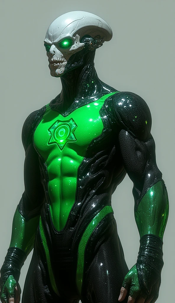 Create a black and green outfit with vipers written on it for the faction 