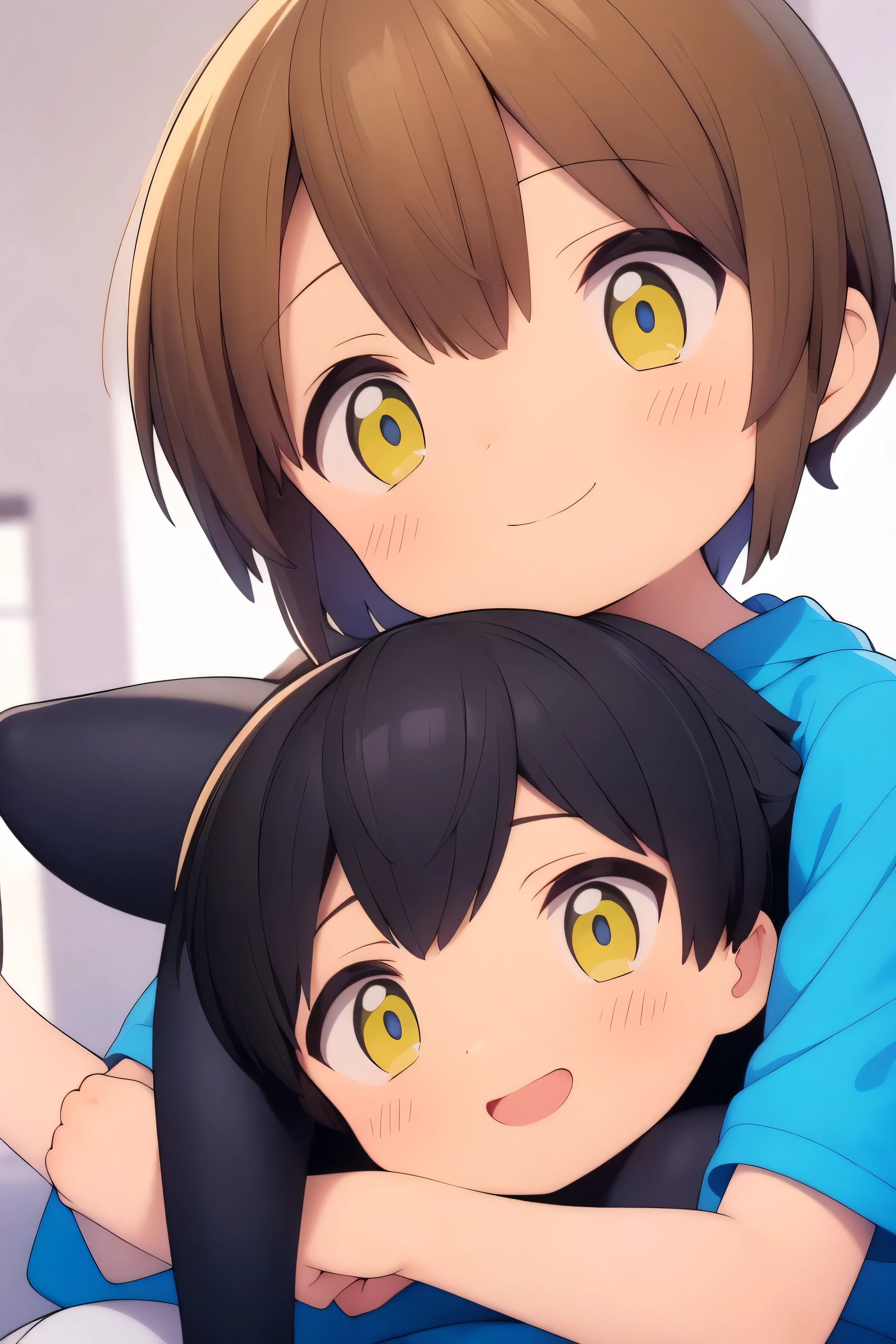 cute face、Inazuma Eleven( body)、 zitoida、open your mouth and smile、face close-up