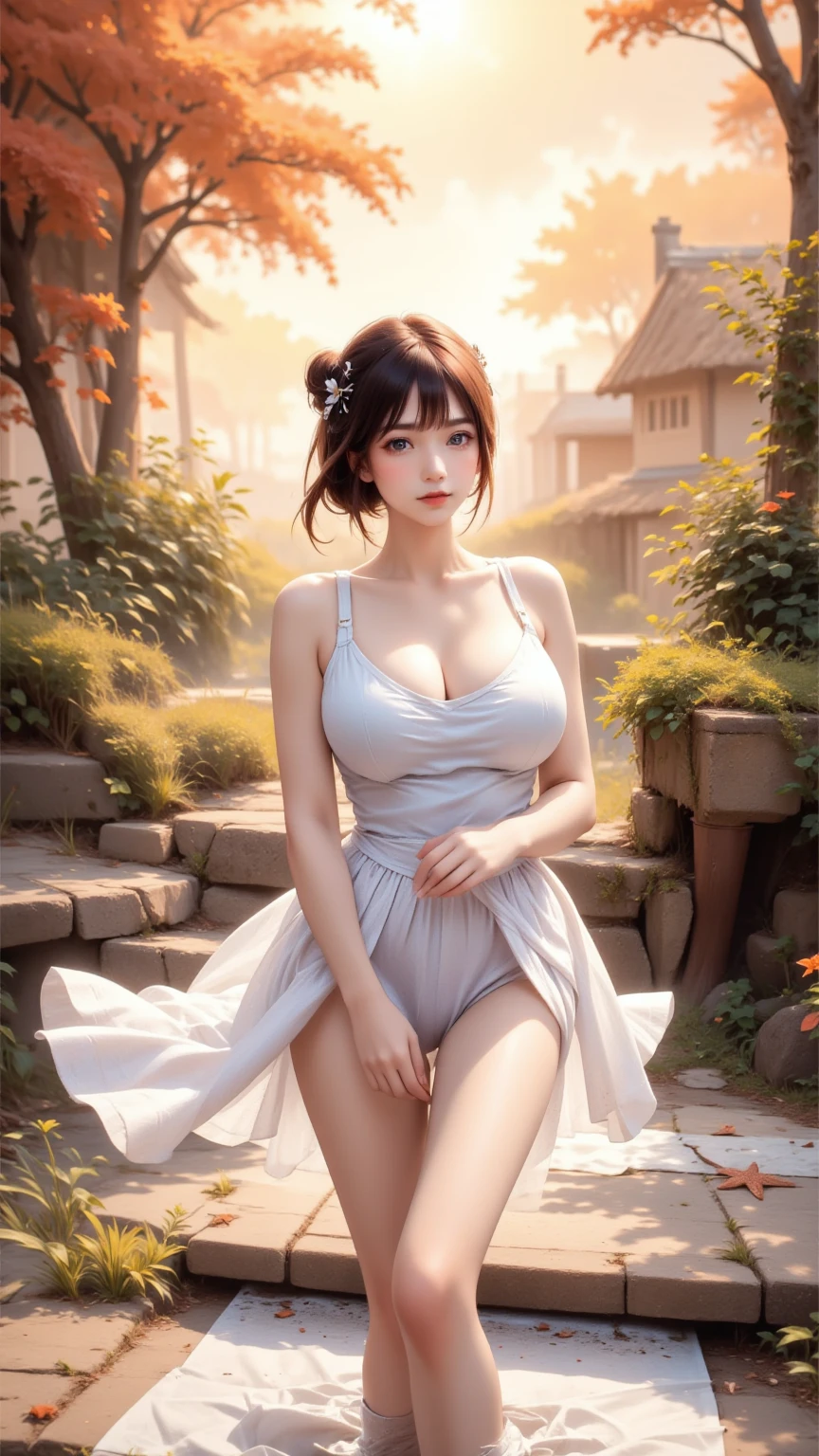 black hair bob, human skin, real human photo, detailed eyes, best quality, thin waist, small ass, beautiful face, human, pure white skin, red lips, smile, cute, beauty, korean girl, big, cleavage, double, white louis vuitton --auto --s2