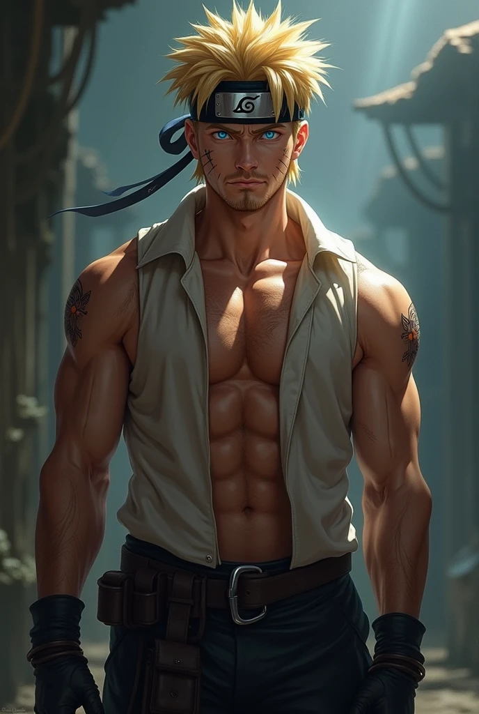 NSFW , naked solo man ,32k, high quality , detailed face , detailed fingers ,detailed muscles, detailed cock , (((Stephen AMELL)))) wearing a cowboy outfit , unbuttoned vintage pants showing balls and a hard cock, shirtless, , , wearing a vintage cowboy fancy hat , a vintage belt with gunS ON BOTH SIDES ,showing a dark blond short hair , a thick facial hair , hard nipples, ,hunk and handsome, laying on his back in the hay in a stable , spread legs , volumetric lighting, Masterpiece detail stable