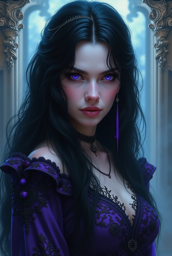 a mysterious foggy city, with a demon smiling in the sky, beautiful detailed eyes, beautiful detailed lips, extremely detailed eyes and face, long eyelashes, dark fantasy, cinematic lighting, vibrant colors, volumetric fog, dark moody atmosphere, intricate architecture, gothic spires, crumbling buildings, eerie glowing eyes, dramatic shadows, moody blues and purples, dramatic lighting, digital art, concept art, award-winning, (best quality,4k,8k,highres,masterpiece:1.2),ultra-detailed,(realistic,photorealistic,photo-realistic:1.37)