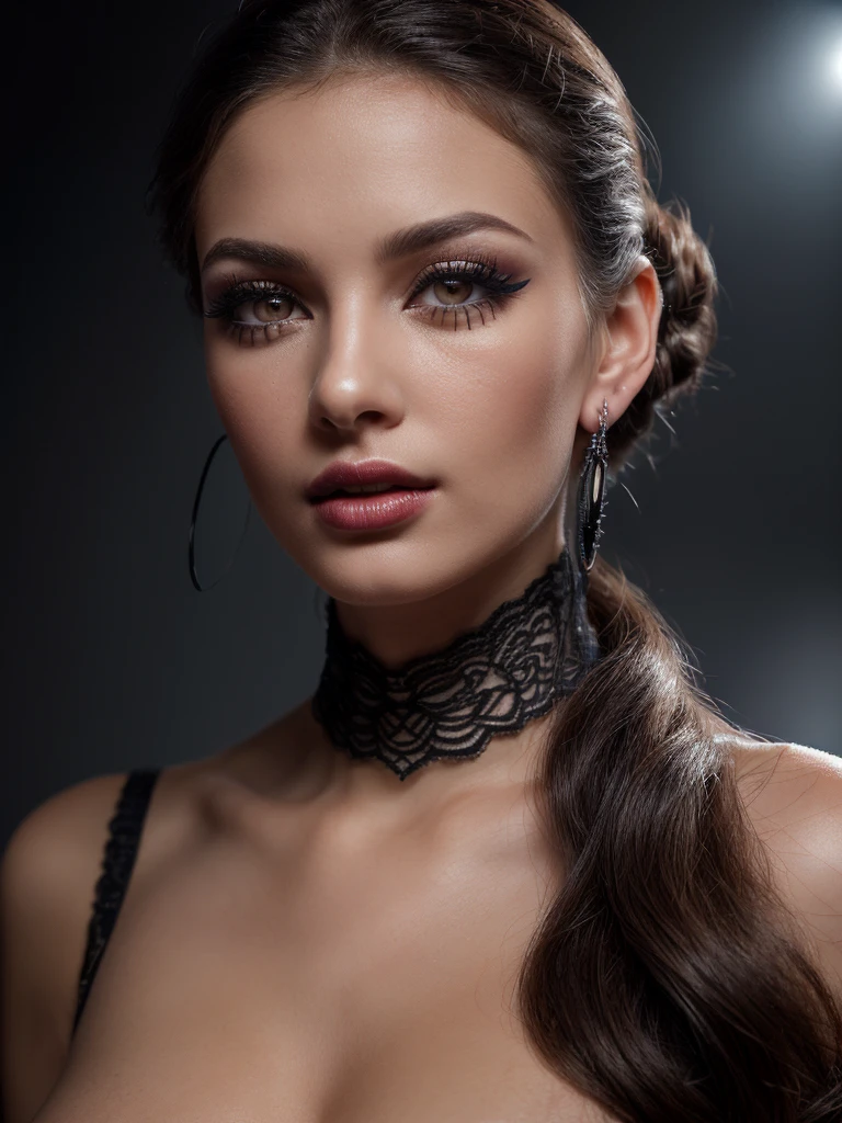 Bruna Marquezine como bela mulher steampunk deslumbrante, (((corpo inteiro))), olhos ultra-detalhados, corpo ultra-detalhado, nice perfect guy with soft skinice, corpo feminino deslumbrante, ((ultra-detailed hands)), obra-prima conceito fantasia arte, trending on ArtStation, hiper-detalhado, Arte Digital, Motor irreal, 32k, Ultra HD | |, imagem centrada, arte de Luis Royo e artgerm e greg rutkowski e Alphonse Much
