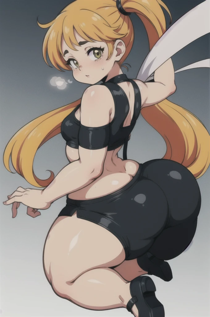 (fiche de conception de personnage, same character, Devant, side, de la), ((Extremely detailed illustration)), high resolution, des mains parfaites à cinq doigts, visage parfait . Deux filles de 25 ans,Soeurs jumelles, avec de gros seins et des mamelons qui pointent, vêtu d'une combinaison rose en latex (spandex) style hentaï ouverte aux parties intime, the scene shows her caressing her breasts, back bent facing the audience, angle de vue multiples, seductive and explicit, corps voluptueux et musclé, legs spread, plaisir intense écrit sur son visage, eyes rolled upwards. NSFW❤️💕💖💋