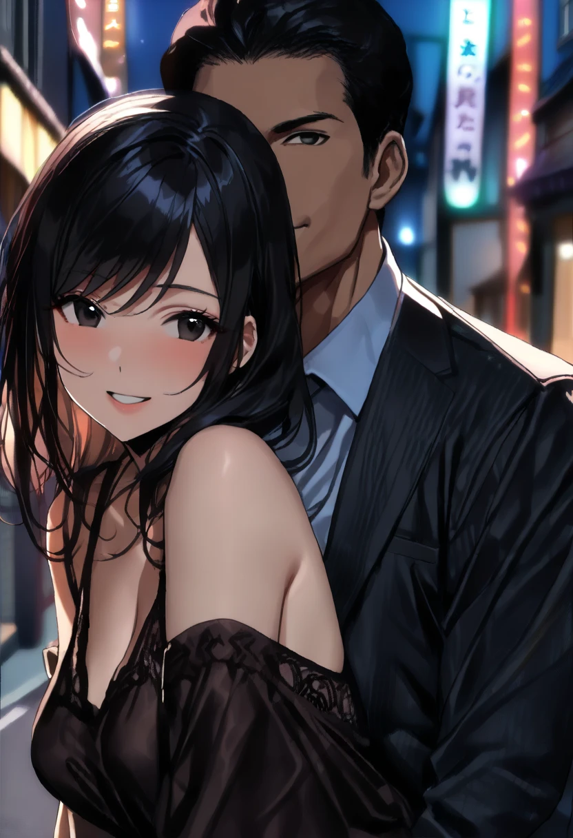 (((black hair,bangs))),