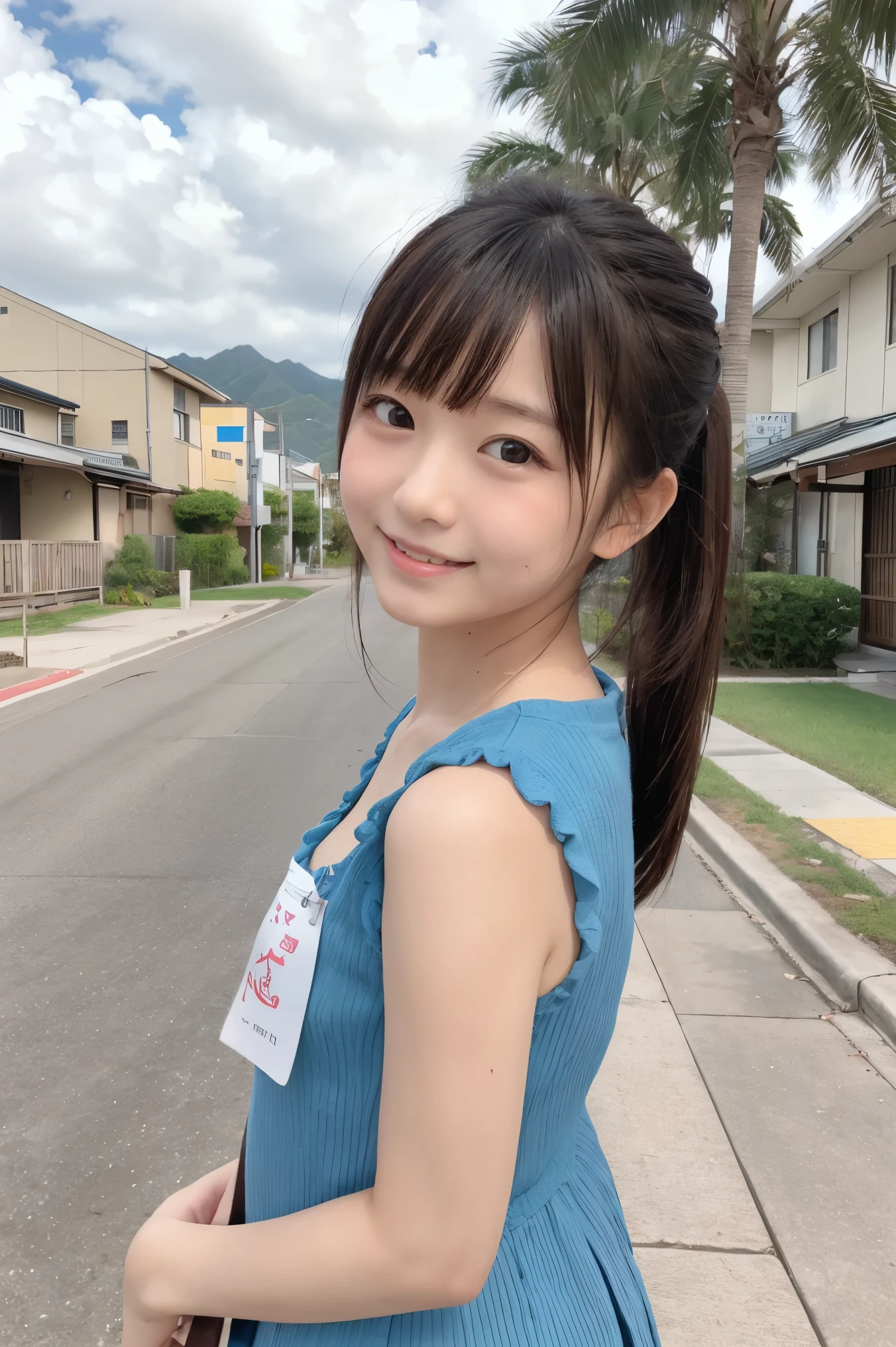 ((Highest quality)), ((masterpiece)), (detailed),Perfect Face,Japanese,landscape,Beauty,cute,Upper Body
