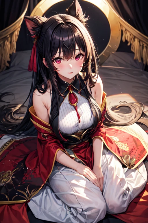 crie kaguya shinomiya do anime kaguya Sama de maio com pelos pubianos saltando para fora do maio e com pelos nas axilas