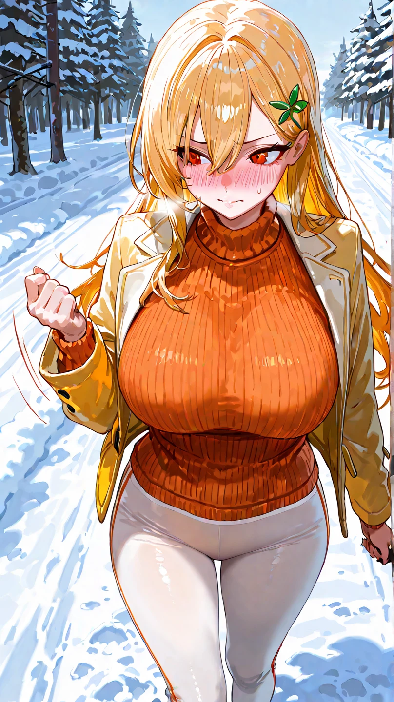 <lora:lcm_lora_sd15:1>,
(masterpiece,best quality,8k,beautiful and aesthetic:1.2),
solid-best-physical-appearance-perfect::2,
cosplay,Smile,(HUGE BREASTS),(floating hair),
<lora:(RRy^W)}PWfeYH.N}rZh<.asuna_(sao)_v1:0.9>,
ccasuna,(brown eyes),bangs,(blonde hair),(long hair),
naked shoulder,Naked Hoodie,((partially unzipped:1.2)),cleavage,bottomless,black pantyhose,
leaning forward,hand in pocket,cowboy shot,
outdoors,winter,snow,snowing,tree,building,background it's snowing,a lot of snow,snow falls,
<lora:[R]Xn}0{LORA.add_detail:0.2>,