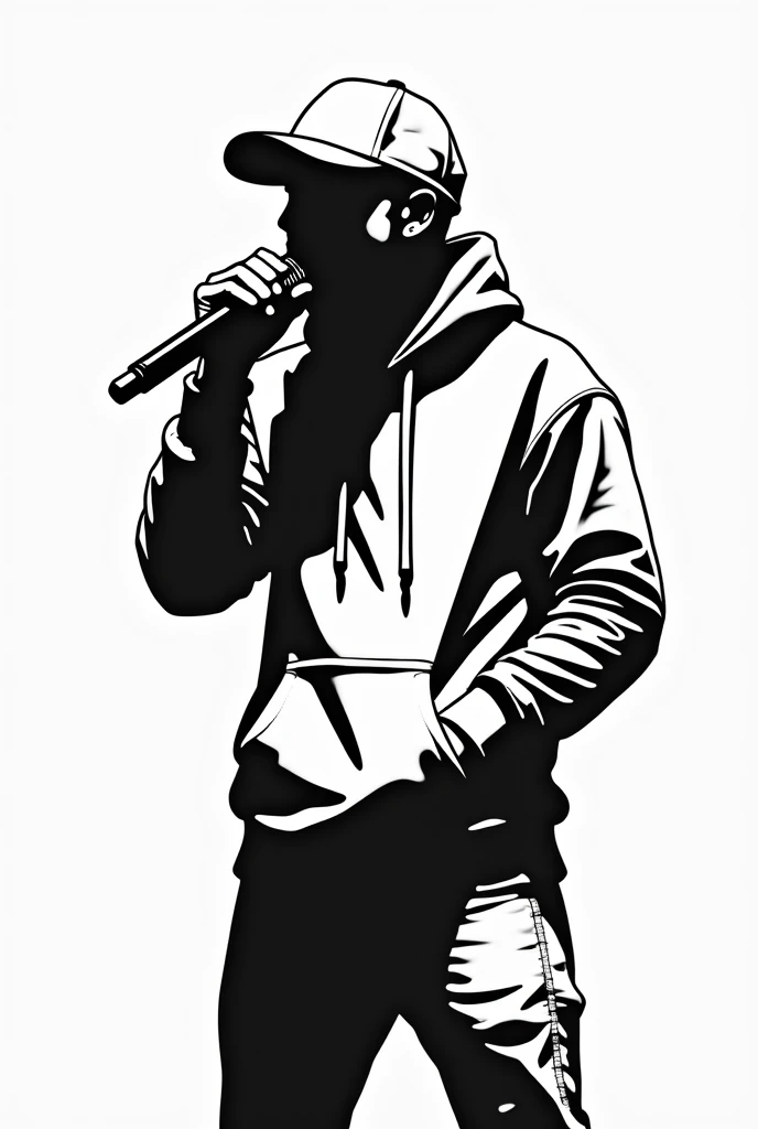 A logo of a dilueta wearing a black cap and sunglasses in danger mode