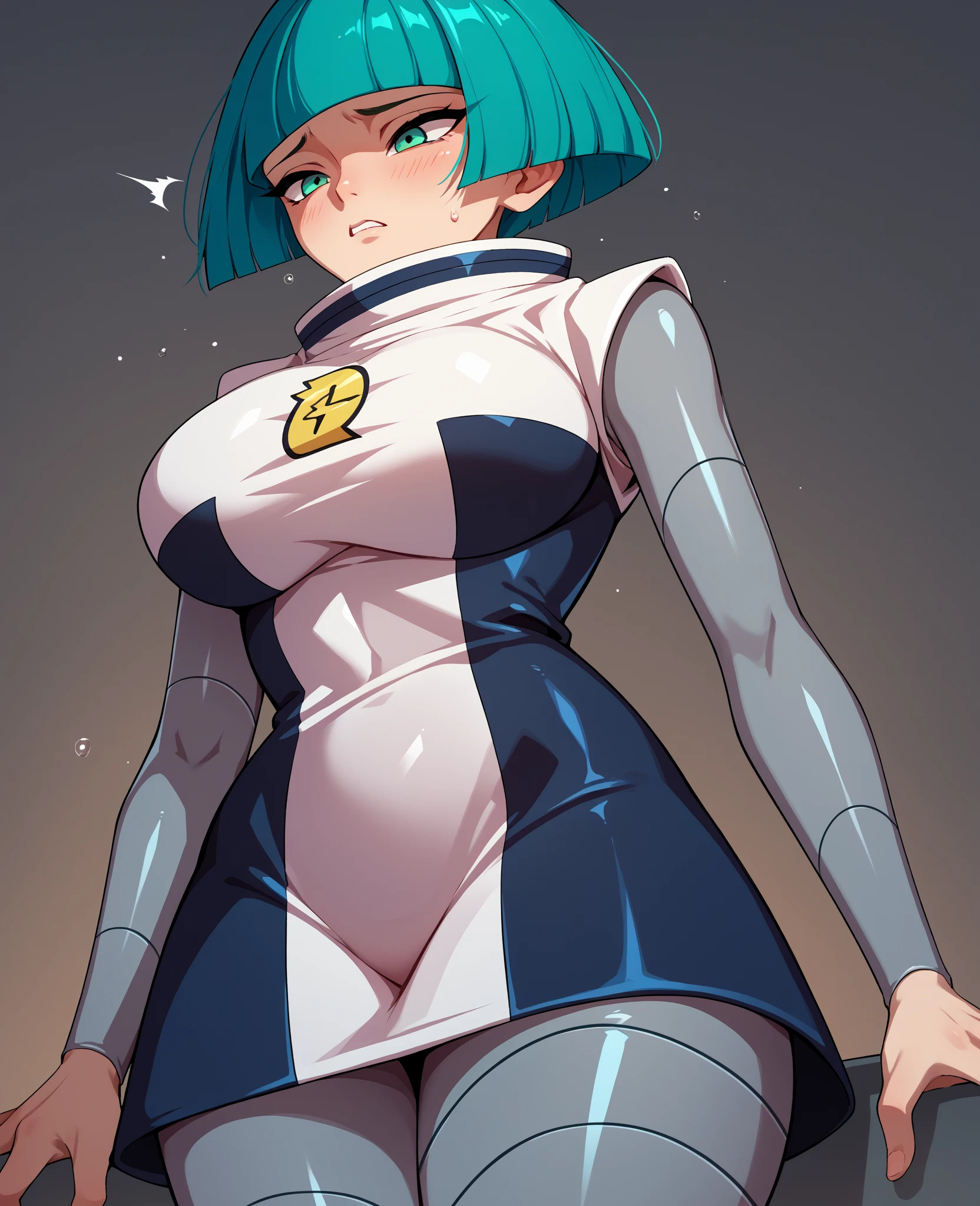 score_9, score_8_up, score_7_up, score_6, source_anime, lain, sexy look, view at the viewer, armpits, very sweaty, smell, odor, hot smile, pepite, space station, space suit