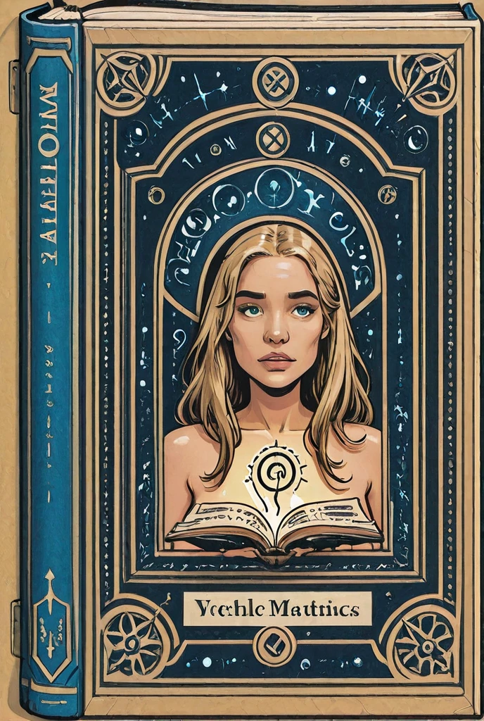 Cover of a book with the face of a boy with a cold look and bright blue eyes and long wavy hair of an almost white lilac color , the entire image in blue tones with red lights and at the bottom the phrase “Red Justice” in gold letters 