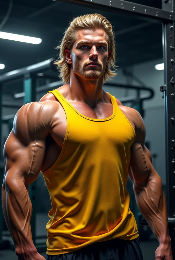 best quality, high-res, realistic, detailed, professional, vibrant colors, strong shadows, strong highlights, Triple H shirtless, muscular physique, intense gaze, studio lighting, ripped abs, sculpted chest, toned arms, defined muscles, sweaty skin, confident expression, dark hair, athletic pose, powerful presence, dynamic composition, energetic atmosphere, textured background, bold contrast, masculine beauty, fitness model, bodybuilding inspiration, fitness motivation, fitness lifestyle, body positivity, authoritative figure, charismatic character, captivating portrait, compelling intensity, raw emotion.