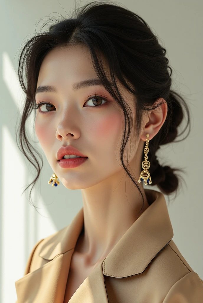 (Photorealistic, 32k, RAW photo, best quality:1.4), (masterpiece:1.3), (ultra high resolution, ultra realistic, highly detailed, golden ratio, ultra detailed), 1 beautiful woman, natural makeup, intricate cloth texture, finely detailed hair texture, beautiful full-body, perfect female form, anatomically accurate, highly detailed face and skin, (elegant hands), (realistic skin), (beautiful pale skin:1.1), (extreme close-up:2.0), (Oversized Breasts), (Wearing Blue Party Dress:1.5), (Earrings, Pendant), 
BREAK,
realistic eyes, captivating detailed eyes, symmetric eyes, light brown eyes, double eyelids, thin eyebrows, (glossy lips:1.4), (kissable expression, blush:1.3), 
BREAK,
((short bob cut, dark brown hair, bangs:1.2)), (Late Night, Moonlit night, Castle balcony:1.3)