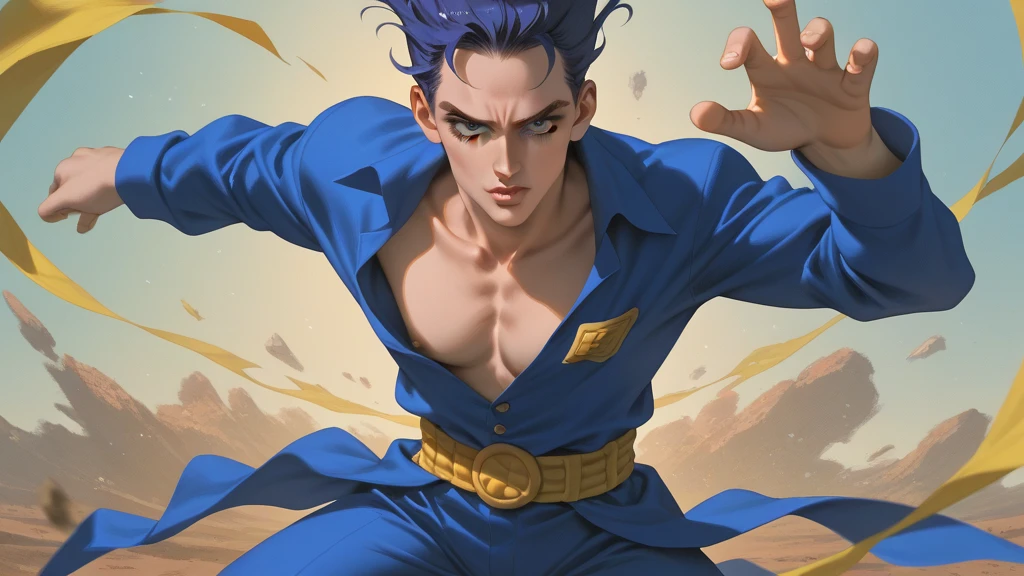 Intricately crafted, the HD artwork titled "Art - O - Dragon" showcases Dragon Ball's iconic character, Goku, inspired by the legendary manga artist, Akira Toriyama. Hand-drawn using pencil and ink, this masterpiece embodies the Dragon Ball Art Style, with Goku sporting his signature blue Super Saiyan form.
Sitting adjacent to him, Prince Vegeta is depicted with his distinctive wild spike black Saiyan hair, a nod to the Dragon Ball Z style. The piece, reminiscent of concept art, displays an intimate moment between the two characters, their powerful energy palpable even in this still image.
The artwork