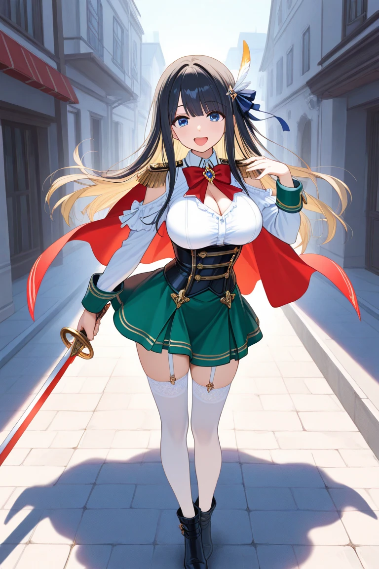 (masterpiece), (best quality), detailed,
1 girl, soro, twintails, long wavy hair twintails.hairs between eyes,dark green eyes ,dark green hair, (magical girl:1.2),
bow, dress, (pink:0.6), over legwear, boots, too many frills, too many bow, standing,striped panties.magical stick, mechanical stick, magic cercle, frying,