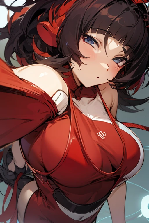 ((high quality))
((huge breasts))
((Very thick thighs))
((Very fleshy woman))
(Tall)
(cleavage)
Short Black hair
Showing her pussy
Standing
(((Shoot from front)))
((Micro Red metallic string swimwear))
(Tokyo)
(Outside)
Japanese