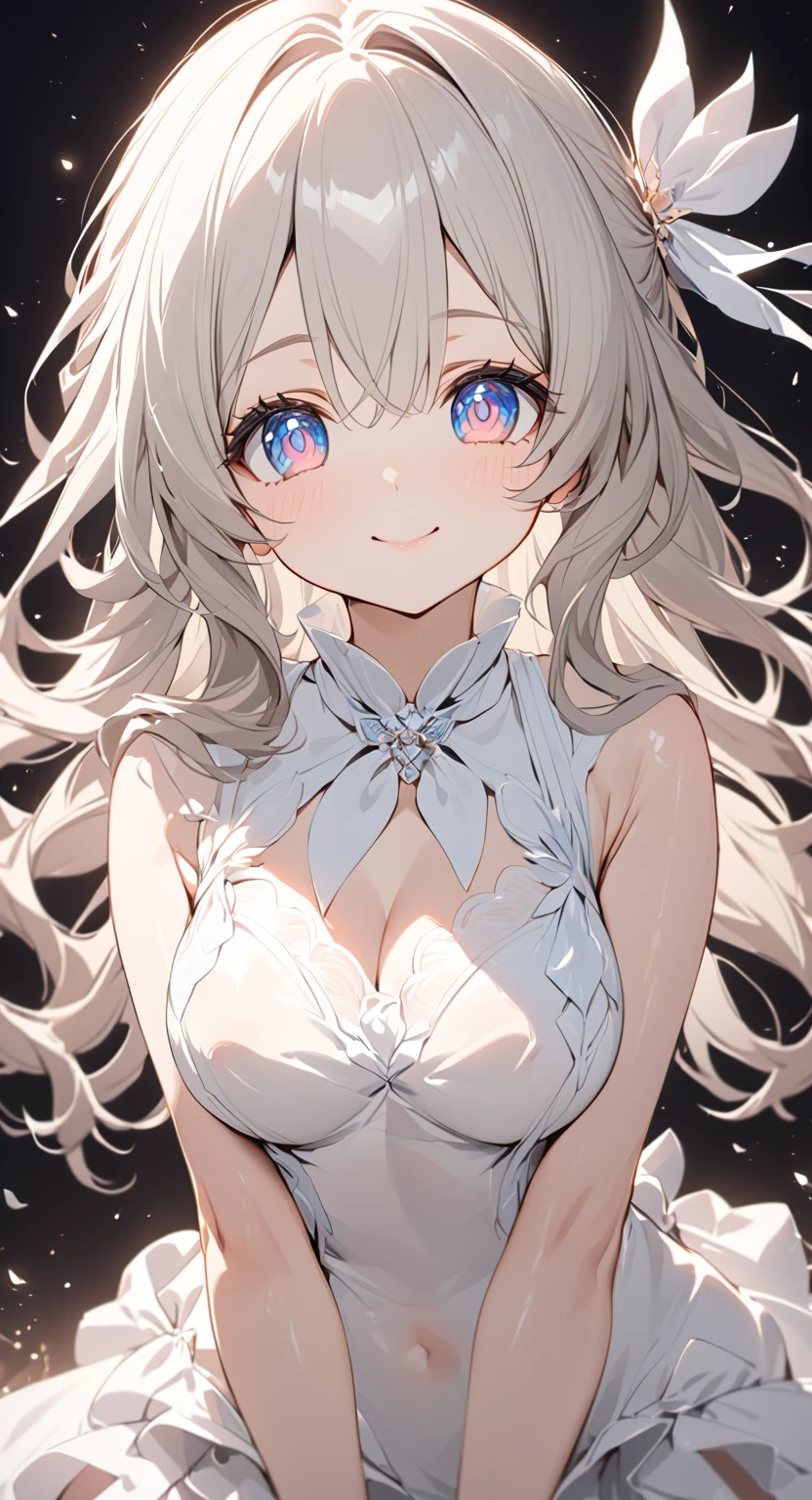 Silver Hair、cat collar black、Shine炎を持つ目、、belly button、Japantown Tokyo、Gazing at the sky、first field view、Wavy Ponytail、Shoulder hair、Very long hair、very thick hair、Beautiful and beautiful eyes、Golden Eyes、Jewel-like eyes、Diamond-shaped eyes、Hug my feet、Attention to detailジュエルレザーの首輪、Twin tails、sunglasses、Amber Eyes、Animal Ears、smile、Embarrassing、blush、tears、Attention to detail、anime、Romanticism、Shine、silhouette、Depth of written border、超High resolution、retina、masterpiece、correct、anatomically correct、Textured skin、Super Detail、Attention to detail、Award-winning、最high quality、High resolution、high quality、16K、Cleavage