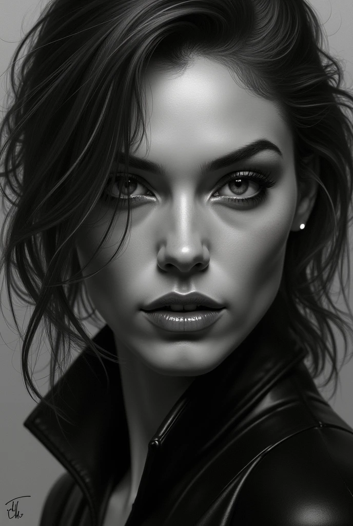 sassy style, ([Angie Harmon|skylar vox|dua lipa]:0.9) closeup, ,
[cartoon, drawing, anime :realistic, real life, hyper realistic:0.20],naked,
beautiful young woman, symmetrical face, large breasts, , steampunk,
create an impressive visual narrative, Grisaille painting, radiating with raw energy,