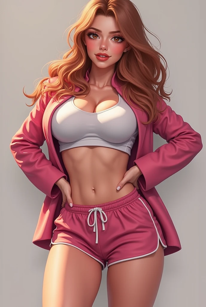 Arabian style woman wearing a white top and red shorts sitting on a white floor, Fitness Model, Victoria Gavrilenko, Sexy Body, Toned body, Healthy Body, Physically sporty, Angelina Stroganova, Healthy girl, sexy hot body, Olga Buzova, Sexy Girl, Anna Nikonova、Also known as New Milky, karolina cummings, fit pic, Great body