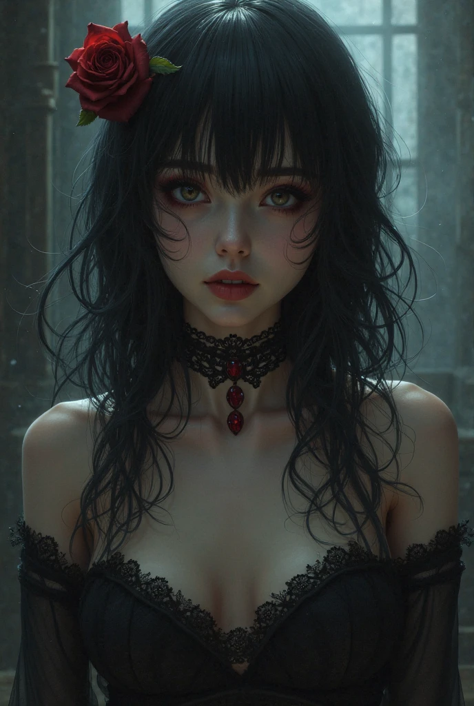 Blood dripping from the eyes