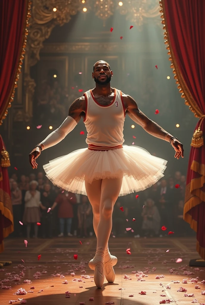 make a lebron james ballerina