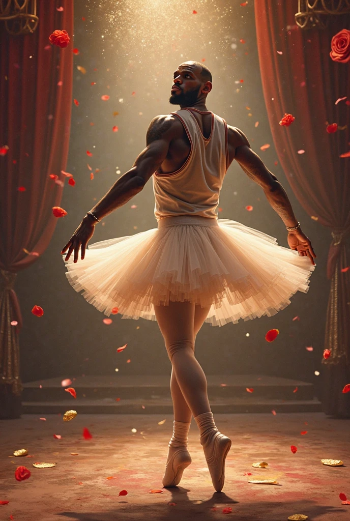 make a lebron james ballerina
