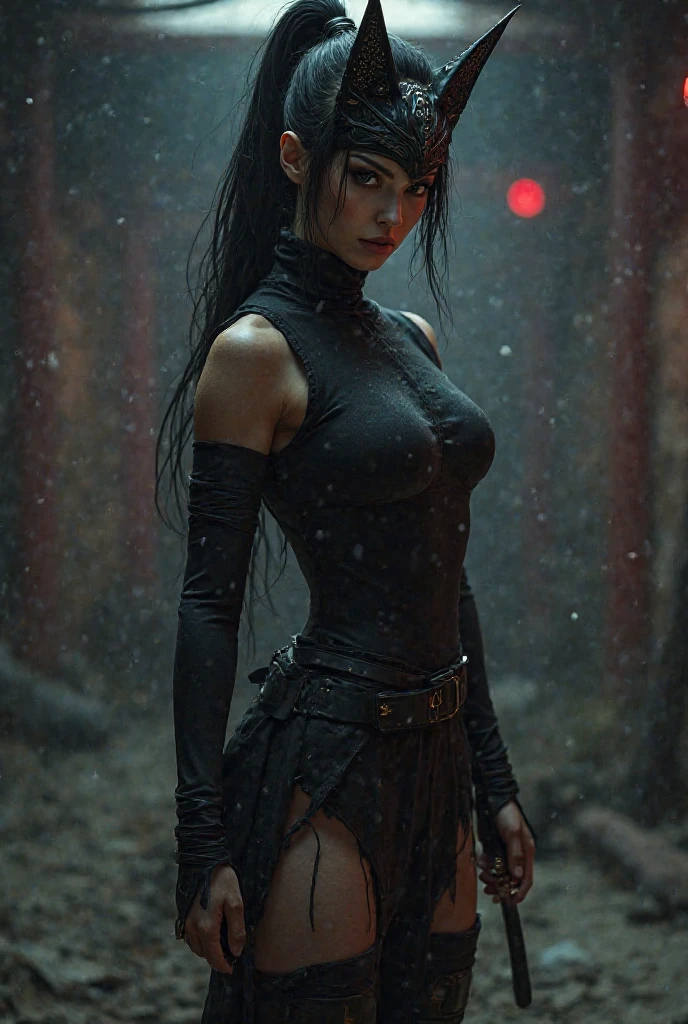 (snow storm, solution:1.3),navel, Greg Rutkowski Style, A lot of details, symmetrical, imaginationอันมืดมน, dark plants, complicated, The tattoo is, imagination, 8k,winning artwork,Just look at the audience.,